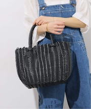 【Le voyage en panier/ルヴォヤージュアンパニエ 】PVC Bag：かごバッグ