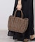 【Le voyage en panier/ルヴォヤージュアンパニエ 】PVC Bag：かごバッグ