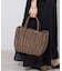 【Le voyage en panier/ルヴォヤージュアンパニエ 】PVC Bag：かごバッグ