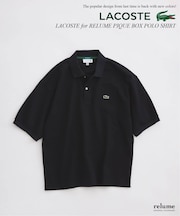 LACOSTE / ラコステ 別注 ボックスシルエット ポロシャツ