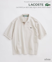LACOSTE / ラコステ 別注 ボックスシルエット ポロシャツ