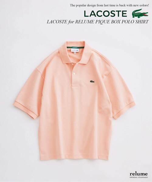 LACOSTE / ラコステ 別注 ボックスシルエット ポロシャツ｜ジャーナル