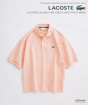 LACOSTE / ラコステ 別注 ボックスシルエット ポロシャツ