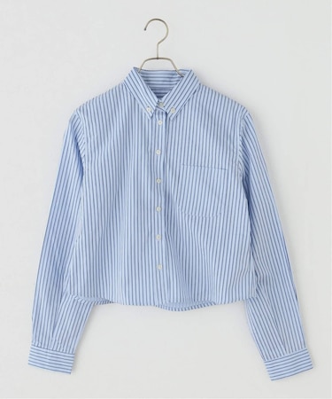 【GREEN BUTTER/グリーンバター】 Stripe Cotton Shirts