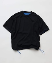 ダブルフェイス 配色 スピンドル Tシャツ