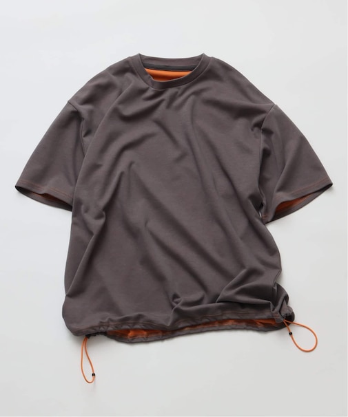 ダブルフェイス 配色 スピンドル Tシャツ