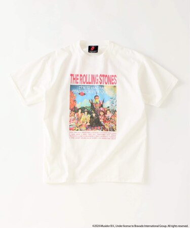 ローリングストーンズ 別注 ヴィンテージ加工 プリントTシャツ