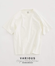 バリアス ガーメントダイ ポケットTシャツ
