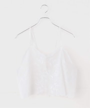 【SARA MALLIKA/サラマリカ】 Organza Aari Embroidery Cam：ブラウス