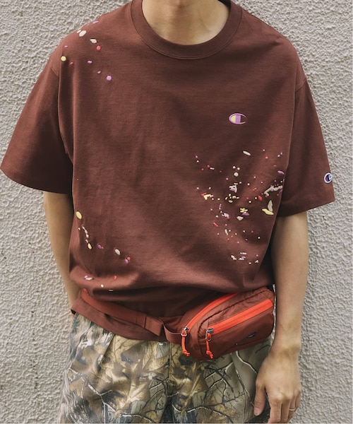 CHAMPION / チャンピオン 別注 刺繍スプラッシュ Tシャツ｜ジャーナル