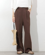 接触冷感 / 防シワ【MULTI FUNC+】フレアパンツ