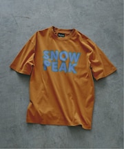 SNOW PEAK / スノーピーク 別注 マルチカラーロゴ プリントTシャツ
