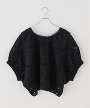 【TORRAZZO DONNA/トラッゾドンナ】 Cutwork Lace Top