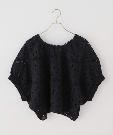 【TORRAZZO DONNA/トラッゾドンナ】 Cutwork Lace Top