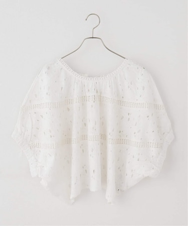 【TORRAZZO DONNA/トラッゾドンナ】 Cutwork Lace Top