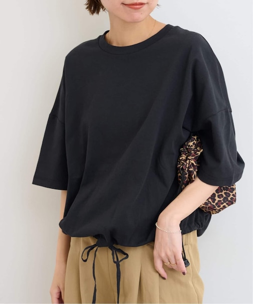 《追加》ギャザーヘムショートスリーブTシャツ