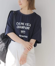 2WAYジョーゼットロゴTEE