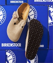BIRKENSTOCK / ビルケンシュトック ボストン スエードレザー ナロー