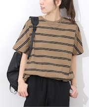 《追加》フレンチスリーブボーダーTシャツ