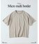 マイクロ マルチボーダー Tシャツ