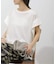 エンボスロゴフレンチスリーブTシャツ