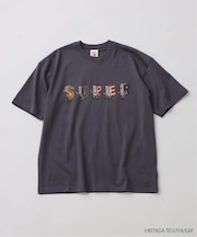 Pちゃん / アルファベッツ ”SUPER”  アルファベット Tシャツ