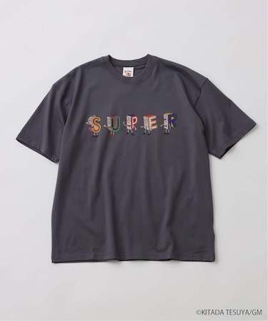 Pちゃん / アルファベッツ ”SUPER”  アルファベット Tシャツ