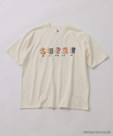 Pちゃん / アルファベッツ ”SUPER”  アルファベット Tシャツ
