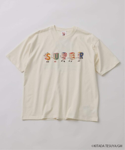 Pちゃん / アルファベッツ ”SUPER”  アルファベット Tシャツ