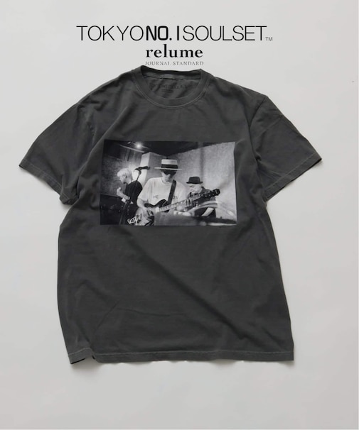 【TOKYO No.1 SOUL SET × relume】別注 セッションフォト Tシャツ