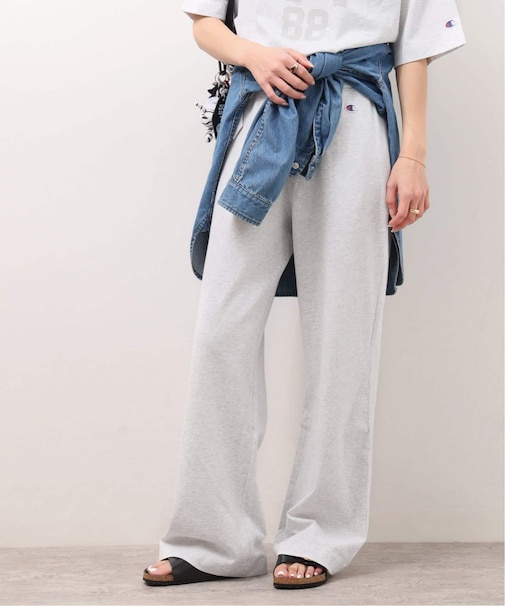 《追加》別注【Champion/チャンピオン】16s/1 Jersey PT Bleach Wash：パンツ