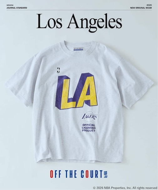 Off The Court by NBA / オフ・ザ・コート バイ NBA 別注 プリントTシャツ
