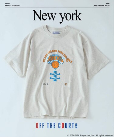 Off The Court by NBA / オフ・ザ・コート バイ NBA 別注 プリントTシャツ