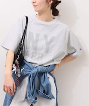 《追加》別注【Champion/チャンピオン】16s/1 Jersey TEE Bleach Wash：Tシャツ