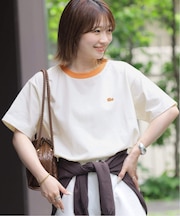 《追加》別注【LACOSTE/ラコステ】リンガーTシャツ