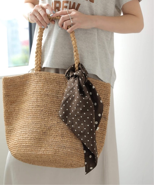 【SOIL/ソイル】 80s COTTON VOILE DOT PRINT TRIANGLE