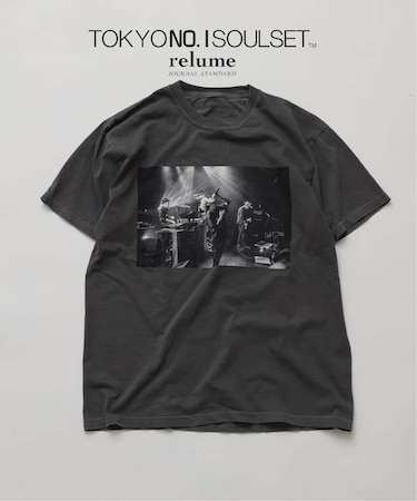 【TOKYO No.1 SOUL SET × relume】別注 ライブフォト Tシャツ