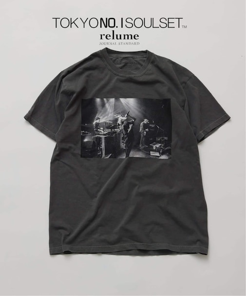 【TOKYO No.1 SOUL SET × relume】別注 ライブフォト Tシャツ