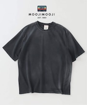 MOOJI MOOJI / ム?ジ ム?ジ オーバー サイズ クロップ エイジド Tシャツ