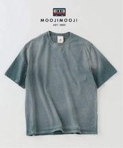 MOOJI MOOJI / ム?ジ ム?ジ オーバー サイズ クロップ エイジド Tシャツ