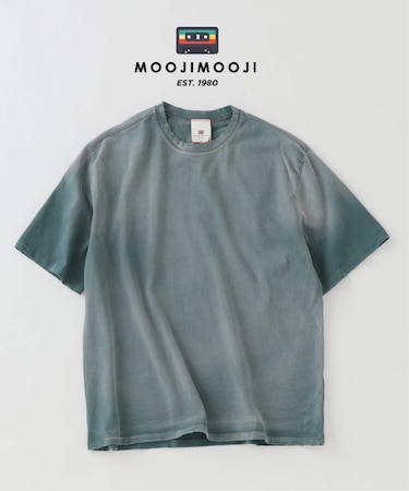 MOOJI MOOJI / ム?ジ ム?ジ オーバー サイズ クロップ エイジド Tシャツ