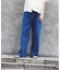 スモーキーデニム 11oz フェード ワイドパンツ