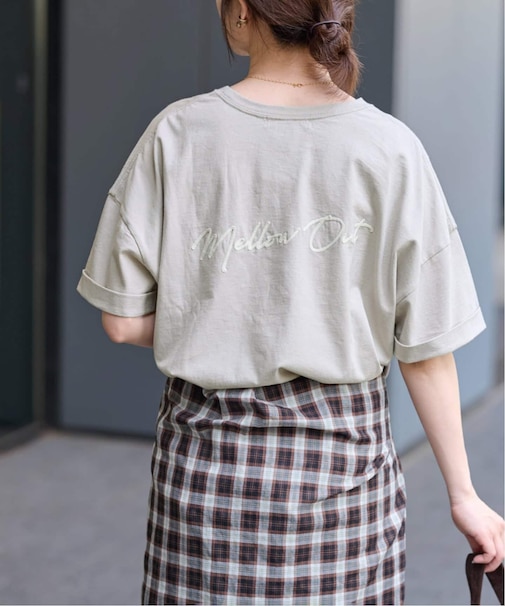 《追加2 / 新色》刺繍ロゴハーフスリーブT
