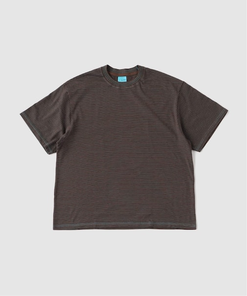 米富繊維 / Yonetomi 別注 ガーメントダイ ボーダー Tシャツ