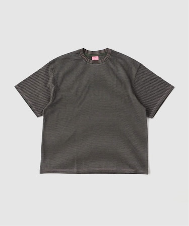 米富繊維 / Yonetomi 別注 ガーメントダイ ボーダー Tシャツ