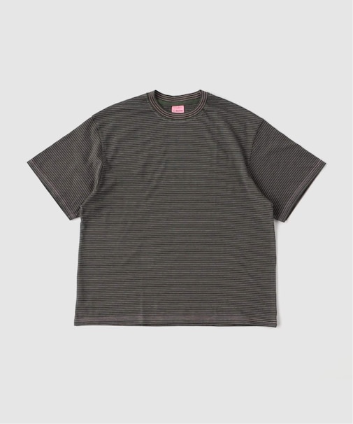 米富繊維 / Yonetomi 別注 ガーメントダイ ボーダー Tシャツ