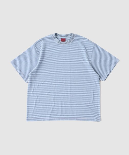 米富繊維 / Yonetomi 別注 ガーメントダイ ボーダー Tシャツ