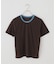 クルーネックシアーリンガーTEE
