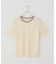 クルーネックシアーリンガーTEE
