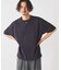 スラブ天竺 1ボタン ヘンリーネック Tシャツ